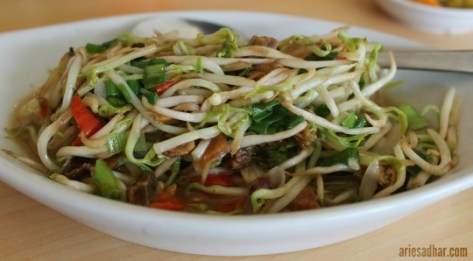 Tetiba doyan sayur, kak!