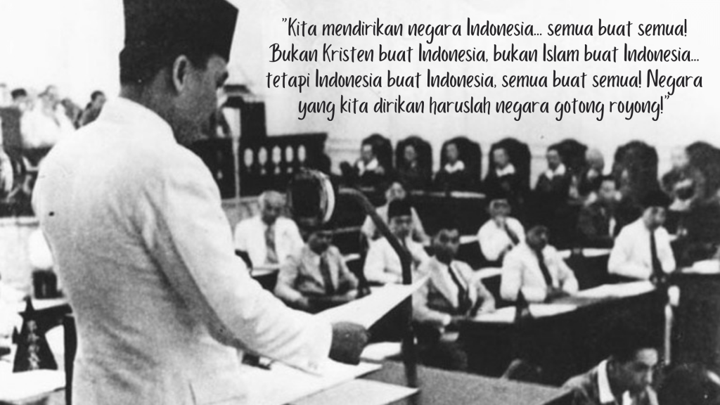 Pidato Bung Karno tentang Pancasila
