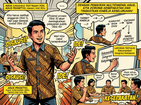 ASN menyampaikan gagasan multidimensi untuk mencapai kesepakatan
